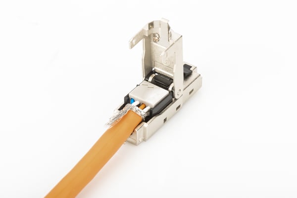 Digitus DN-93631 kabelkontakter RJ-45 Rostfritt stål