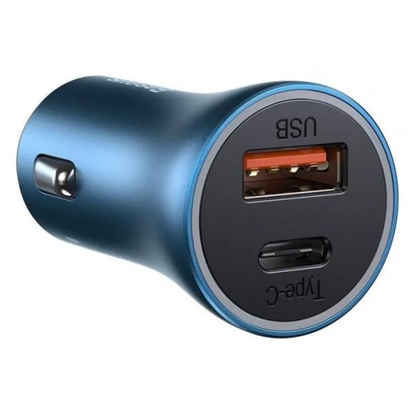 Baseus CCJD-03 oplader til mobil enhed Universel Blå Cigartænder Hurtig opladning Automatisk