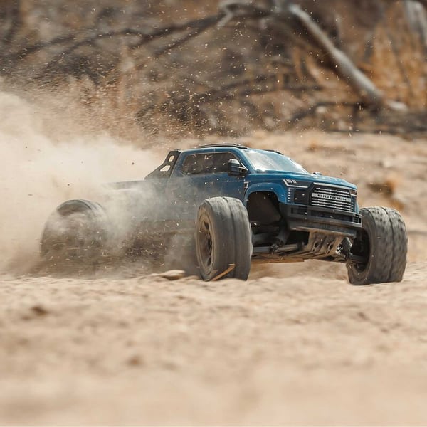 Miniatyrbillede 15 af 24: ARRMA Big Rock BLX 223S Radio-kontrolleret (RC) model Monster lasbil Elektrisk motor 1:10