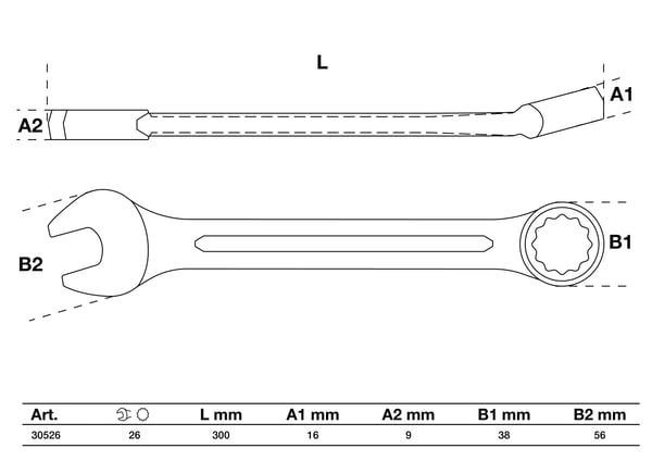 BGS technic Combination Spanner