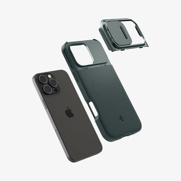 Miniatyrbillede 2 af 10: Spigen Optik Armor (MagFit) mobiltelefon etui 16 cm (6.3") Cover Grøn