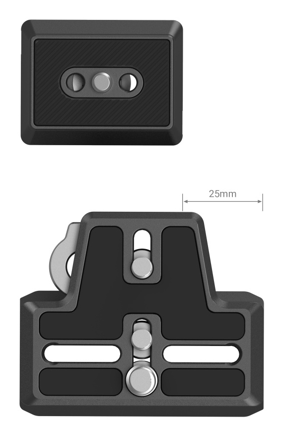 Miniatyrbillede 7 af 7: SmallRig 3162B kamera monteringstilbehør Udløserplade