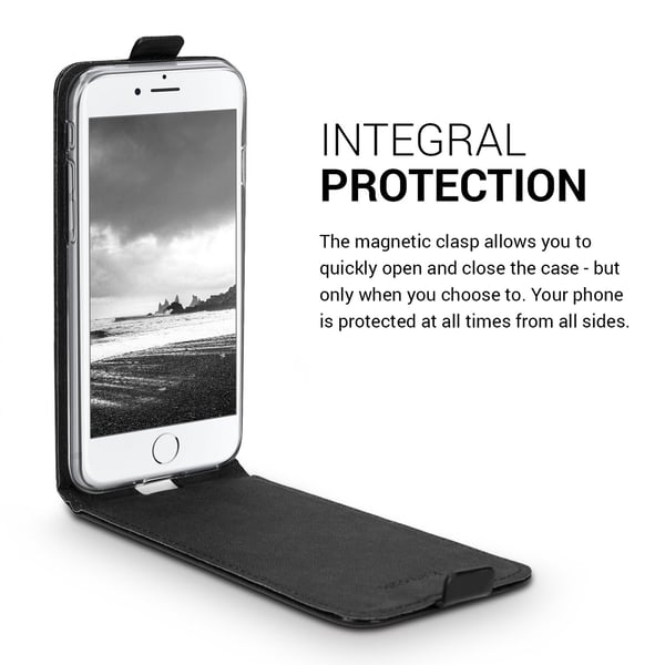 kwmobile 39455.01 mobiltelefonfodral 11,9 cm (4.7") Utbytbara fodral Svart