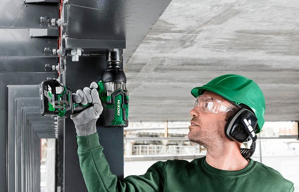 Hikoki WR36DBW2Z elektrisk skiftenøgle 1/2" 1500 rpm 1050 Nm Sort, Grøn, Grå 36 V