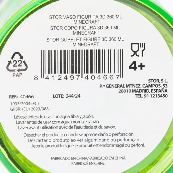 Stor 40466 nokkamuki 360 ml Pillimuki