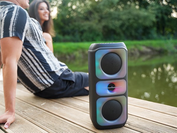 Tracer Powervox P2 TWS BT Bærbar stereohøjttaler Sort 40 W