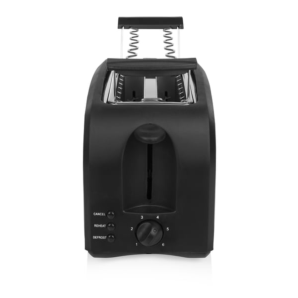 Tristar BR-1046 brödrostar 6 4 skivor 1400 W Svart, Rostfritt stål