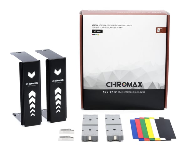Miniatyrbild 2 av 5: Noctua NA-HC3 chromax.black.swap Monteringssats