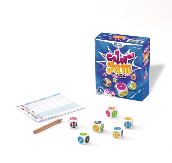 Miniatyrbillede 9 af 12: Ravensburger - 26659 - Jeu D'ambiance - Color'yam