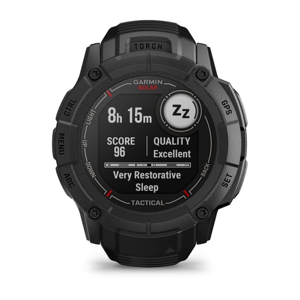 Miniatyrbild 5 av 13: Garmin Instinct 2X Solar Tactical Edition 2,79 cm (1.1") MIP 50 mm Digital 176 x 176 pixlar Pekskärm Svart GPS