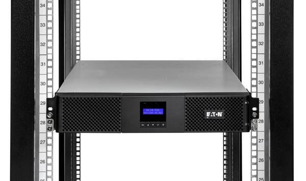 Eaton 9E1000IR UPS-enhed Dobbeltkonvertering (online) 1 kVA 900 W 4 AC stikkontakt(er)