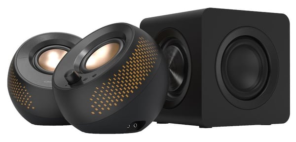 Creative Labs Creative Pebble X Plus højttalersæt 30 W Universel Sort 2.1 kanaler Bluetooth