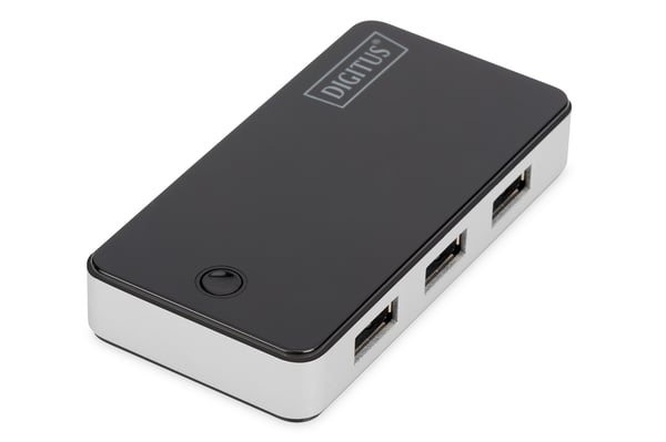 Miniatyrbild 1 av 5: DIGITUS USB 3.0 Hub, 4-Port svart