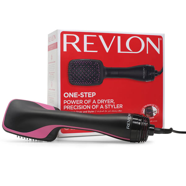 Miniatyrbillede 2 af 6: Revlon RVDR5212E hårstyler Varmluftsbørste Varm Sort, Lyserød 800 W 2,5 m