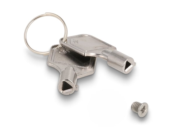 DeLOCK 47019 drive bay-paneler 2x 2,5" Fack för datalagringsenhet Svart