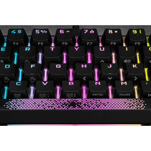 Miniatyrbillede 6 af 17: Corsair K65 RGB tastatur Spil USB QWERTY UK engelsk Sort