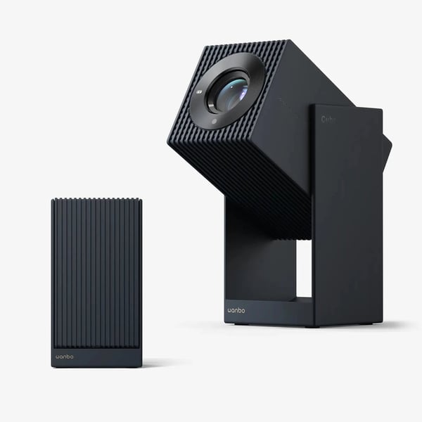Miniatyrbillede 3 af 4: WANBO Cube 2 Pro 500 ANSI lumens LCD 1080p (1920x1080) Sort