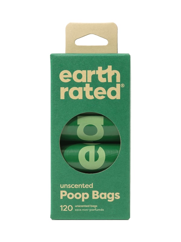 Earth Rated 870856000185 katt- och hundpåse 120 styck Plast Engångsbruk