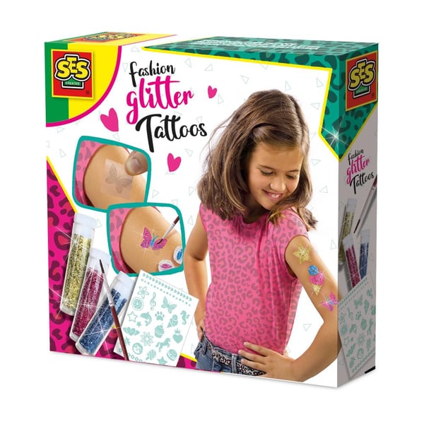 SES Creative Fashion glitter tattoos SES Creative Fashion glitter tattoos