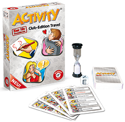 Piatnik Activity Club Edition Travel 60 min Kortspel Gissningsspel