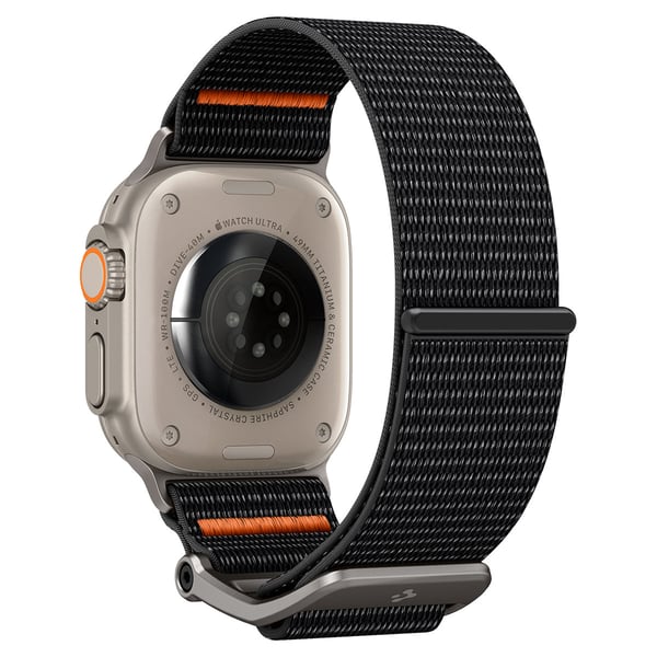 Spigen AMP05981 Älyrannekkeen lisätarvike Yhtye Musta Nailon