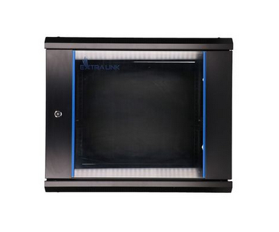 Extralink EX.3968 stativ 9U Vægmonteret stativ Sort