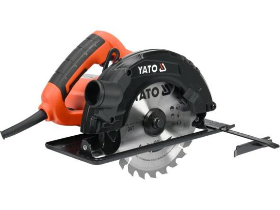 Miniatyrbild 3 av 3: Yato YT-82152 bärbar cirkelsåg 18,5 cm Svart, Orange 4800 RPM 1500 W