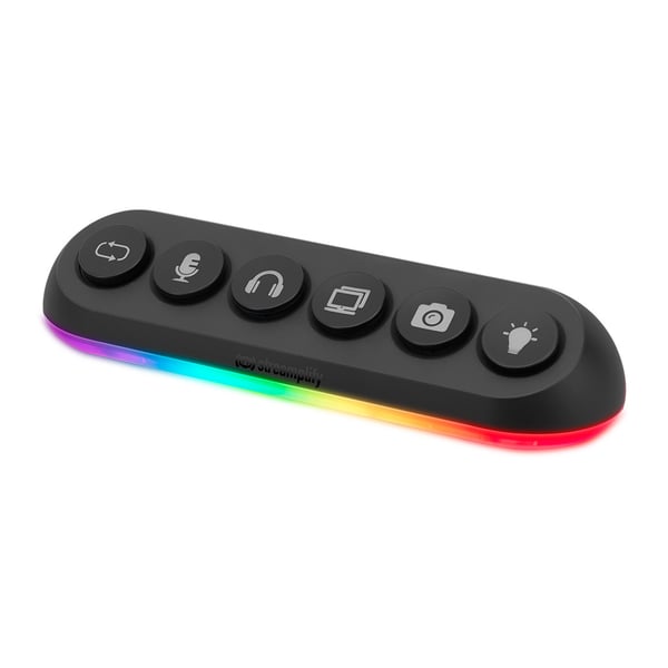 Streamplify HUB DECK 5 Svart