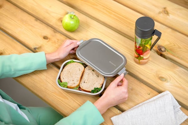 Brabantia Make & Take Lunchlåda 1,1 l Rostfritt stål Stål 1 styck