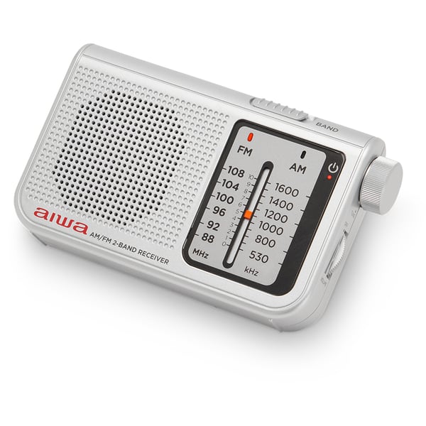 Pikkukuva 3 / 10: Aiwa RS-55SL radio Henkilökohtainen Analoginen Hopea