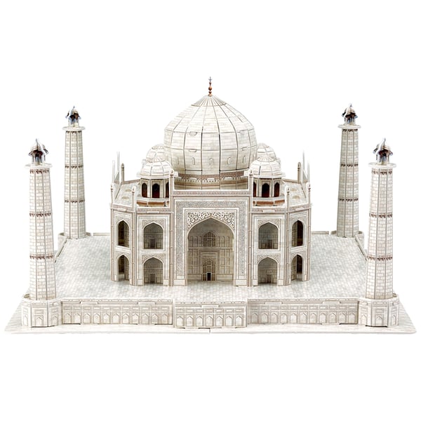 Miniatyrbillede 1 af 4: CubicFun Taj Mahal 3D puslespil 87 stk Bygninger