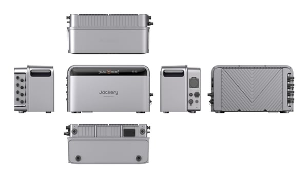 Miniatyrbillede 3 af 8: Jackery SolarVault 3 Pro Bærbar energistation Lithium jern fosfat (LiFePO4) 60600 mAh 1200 W 25,5 kg
