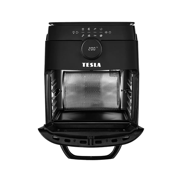 TESLA Electronics AIRCKQG800WF rasvakeitin Yksi 12 L Erillinen 1800 W Kuumakiertoilmakypsennin Musta