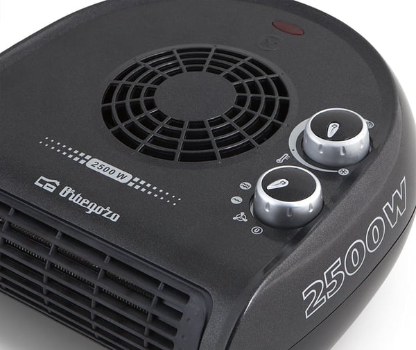 Miniatyrbillede 2 af 5: Orbegozo FH 5032 Indendørs Sort 2500 W Blæser med elektrisk områdevarmer