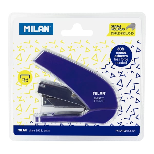 Milan 191071B clip Standard rensemiddel Blå, Metallic