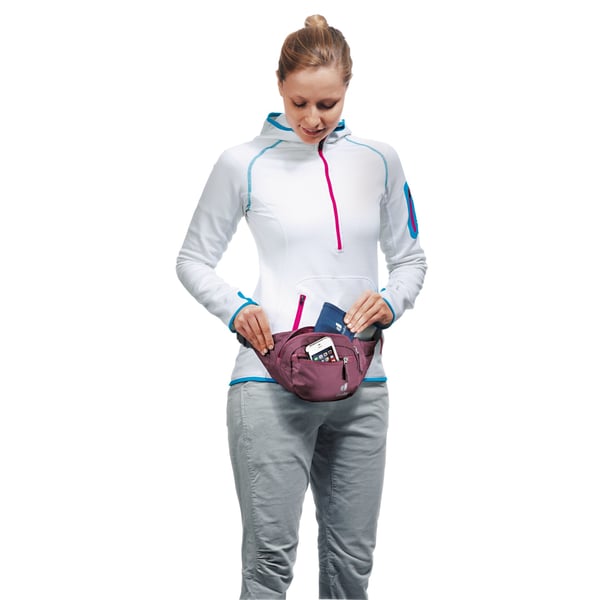 Miniatyrbillede 3 af 4: Deuter Belt I mavetaske Polyamid, Ripstop Rød