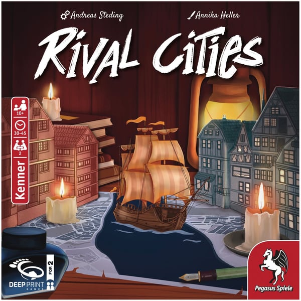 Pikkukuva 3 / 6: Pegasus Rival Cities 40 min Korttipeli