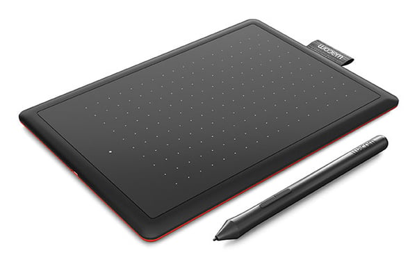 Wacom One by Medium piirtopöytä Musta 2540 lpi 216 x 135 mm USB