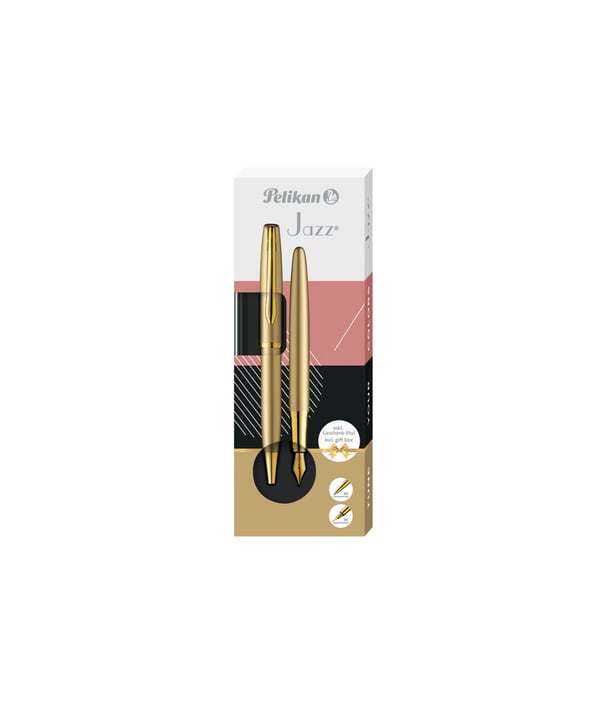 Pelikan Jazz Noble Elegance Guld, Gul 2 styck
