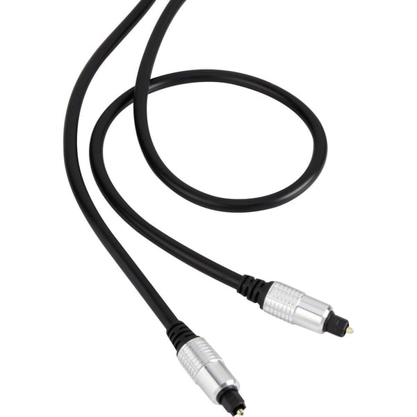 Miniatyrbillede 1 af 2: SpeaKa Professional SP-7870568 lydkabel 1,5 m Toslink Sort