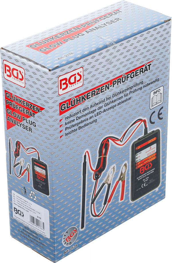 Pikkukuva 5 / 6: BGS technic Glow Plug Analyser