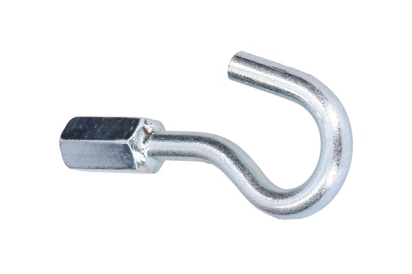 Miniatyrbillede 1 af 5: Extralink HOOK WITH SCREW 12MM Væg Kabelkrog Rustfrit stål 1 stk