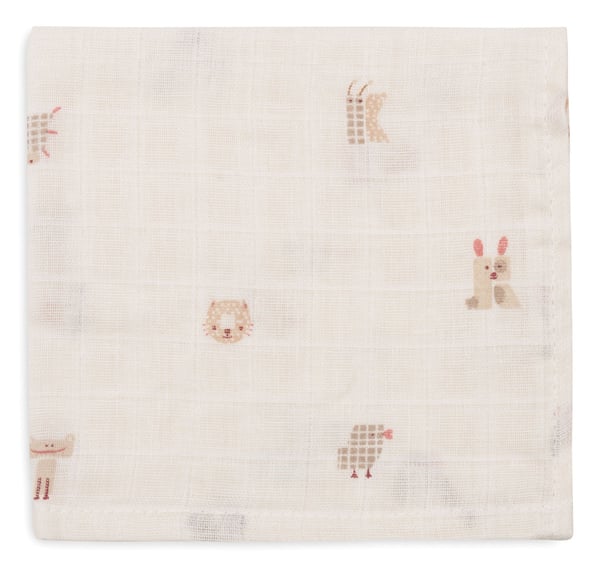 Pikkukuva 6 / 12: Jollein 537-848-68154 lautasliina 3 kpl Beige Puuvilla