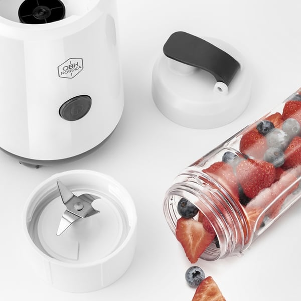 OBH Nordica Twister Go White 0,6 L Bordplade blender 300 W Hvid