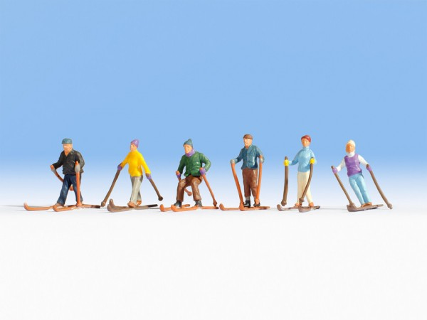 NOCH Skiers skalamodell dele og tilbehør Figurer