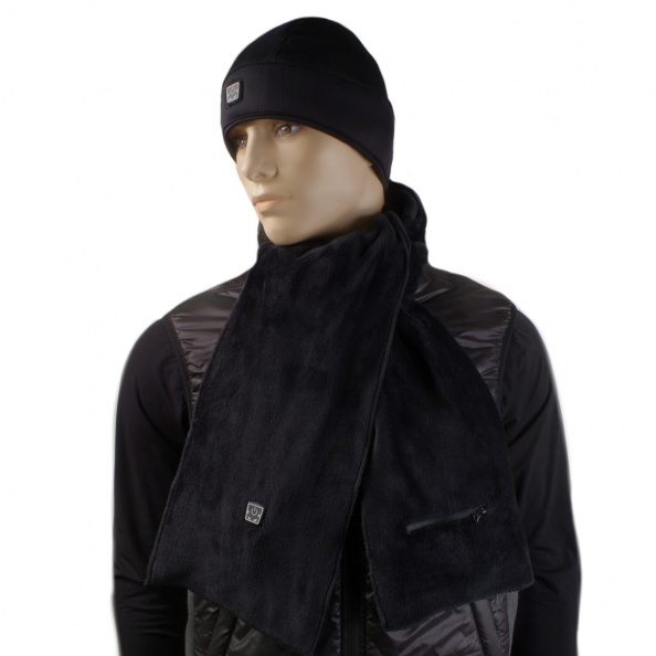 Glovii GA1B vintersport kropsbeskyttelse Opvarmet tørklæde Stå på ski, Snowboard Unisex Polyester Sort
