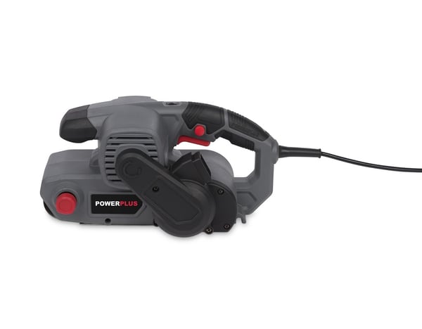 Miniatyrbillede 7 af 13: Powerplus POWE40040 transportabel slibemaskine Bånd slibemaskine Sort, Grå