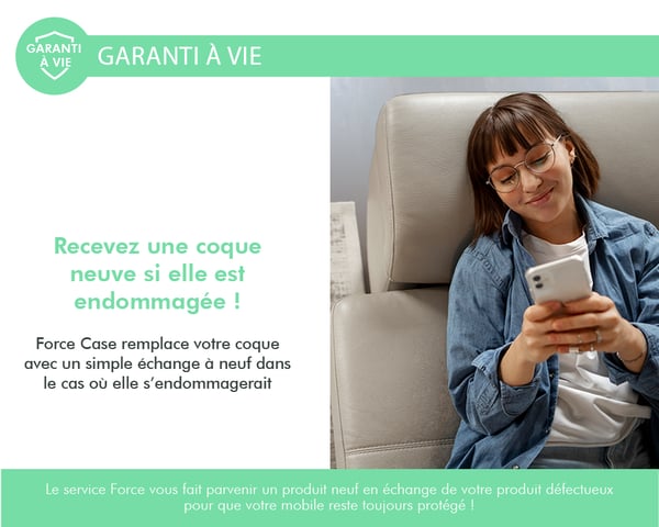 FORCE CASE FCPUREIP11B mobiltelefon etui Sort