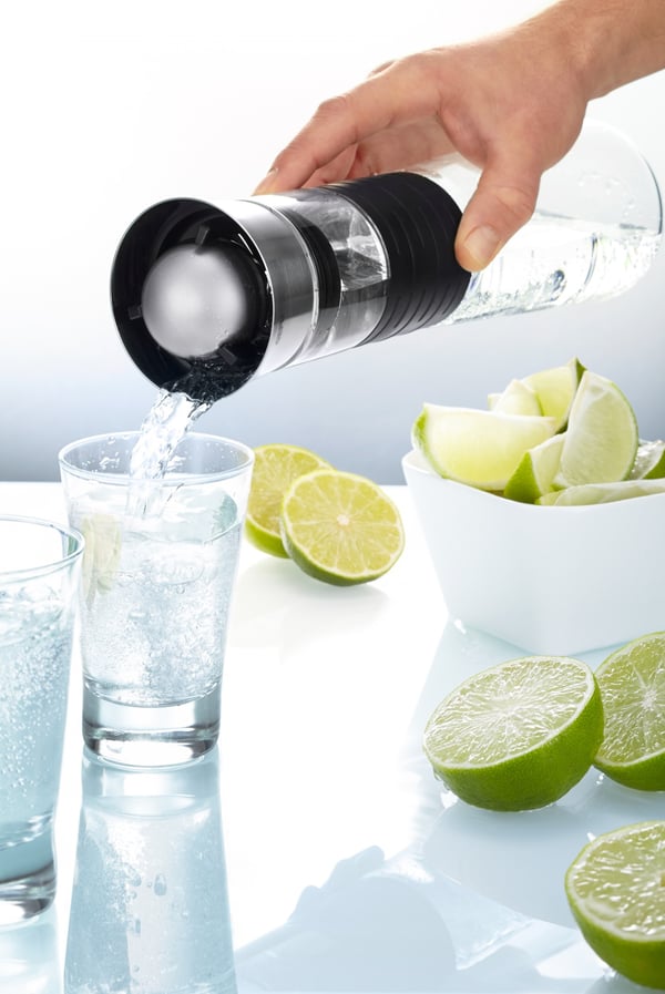 Miniatyrbild 3 av 7: GEFU CASCADA vinkaraff 1 l Plast, Rostfritt stål