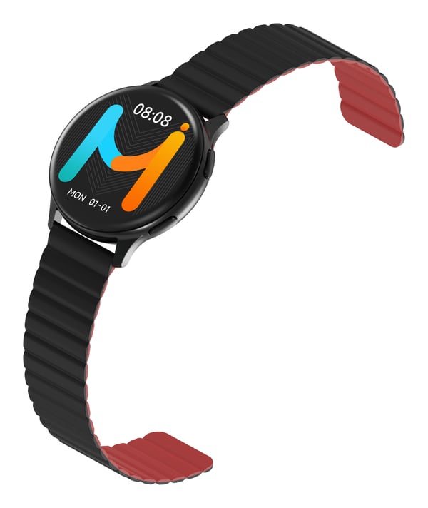 IMIKI KW66 Pro 3,63 cm (1.43") AMOLED 46 mm Digital 466 x 466 pixel Sort